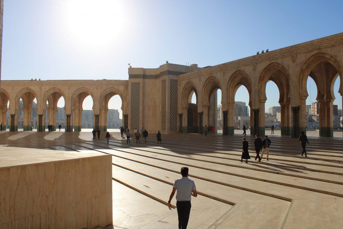 Casablanca, Morocco for UConn International Trip in January 2025.